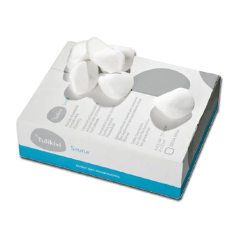 Kamienie dekoracyjne białe do sauny Tulikivi Deco White - 10kg