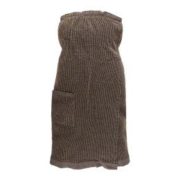 Kilt Do Sauny Damski RENTO Kenno 85x145 cm brąz