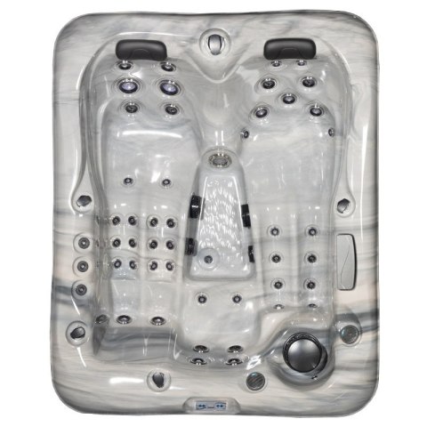 Wanna SPA 530 3-osobowa 46 dysz Odyssey/antracyt 210×170