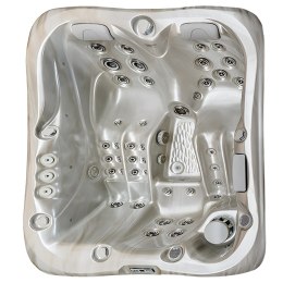 Wanna SPA 530 3-osobowa 46 dysz cappuccino/antracyt 210×170