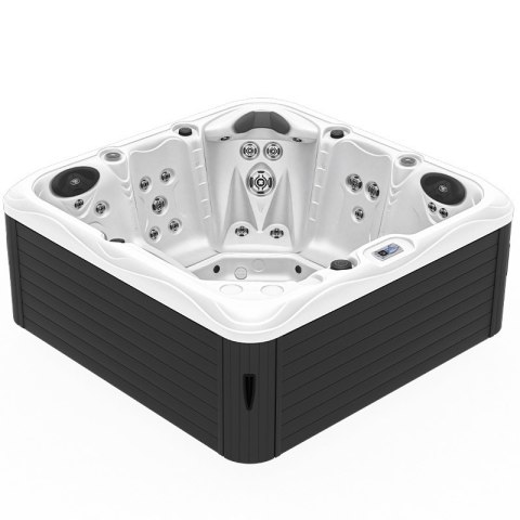 Wanna SPA 752 5-osobowa biała perła/antracyt 200×200