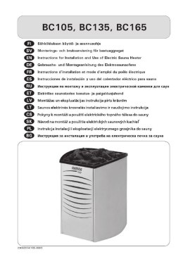 Piec do sauny Harvia Vega Pro E BC105E 10.5 kW