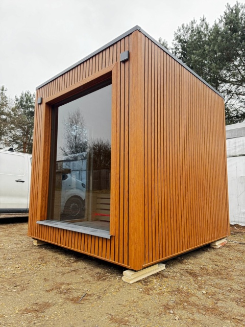 Sauna ogordowa 2,5 m x 2,5 m