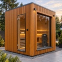 Sauna ogordowa 2,5 m x 2,5 m
