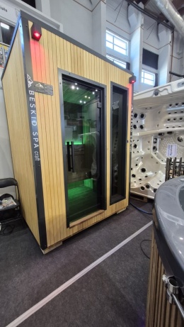 Sauna ogrodowa 177 cm x 147 cm